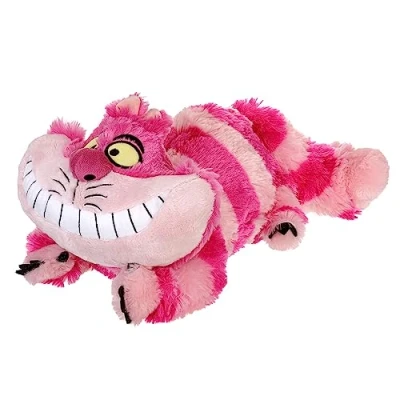 Afbeelding van Disney Store Officieel knuffeldier van de Cheshire kat Alice in Wonderland, 37 cm, zacht figuur met geborduurde details, voor kinderen vanaf geboorte