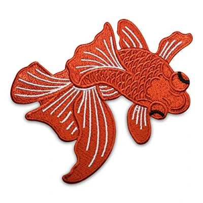 Afbeelding van Finally Home Opstrijkbare Koi Vispatch Japan Patch om op te strijken