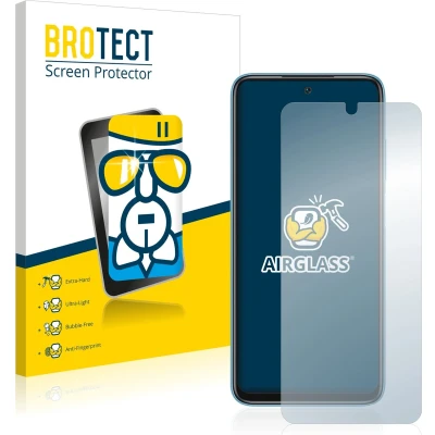 Afbeelding van BROTECT Screenprotector voor Xiaomi Redmi 10 (2022) Folie Beschermfolie Beschermglas transparant
