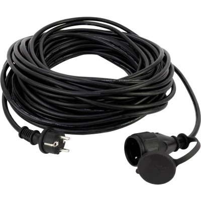 Afbeelding van REV 0017258549 Stroom Verlengkabel 16 A Zwart 25.00 m H05RR F 3F 3G 1,5 mm²