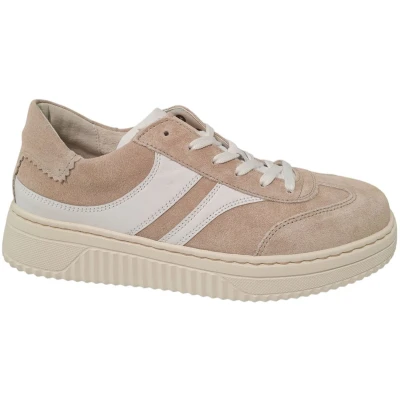Afbeelding van Gabor Suede Dames Sneakers Beige 40