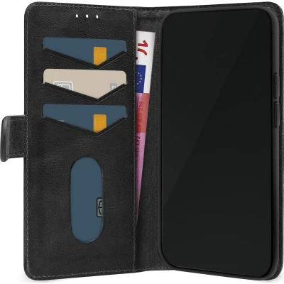 Afbeelding van Mobilize Leather Wallet Apple iPhone 6/6S/7/8/SE (2020/2022) Black