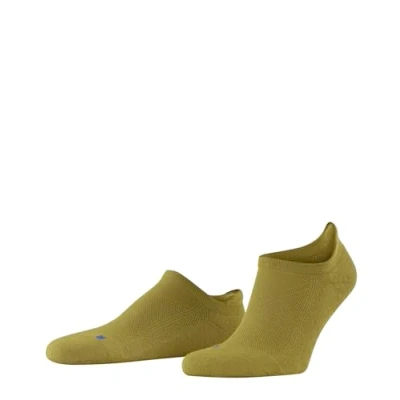 Image de FALKE Mixte Cool Kick Sneaker U Sn respirantes unies Chaussettes basses, Vert Vegetal 7471 O, 37 38