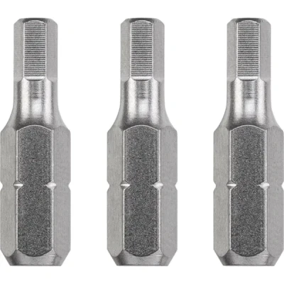 Afbeelding van KWB Bit zeskant 5,0 25 mm INDUSTRIAL STEEL 3 stuks