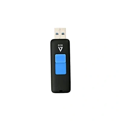 Image de Clé Usb V7 8gb 3.0 8go Noir Lecteur Flash