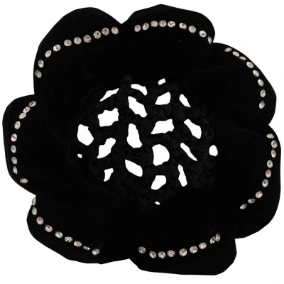 Afbeelding van BR scrunchie Magnolia One Size Zwart