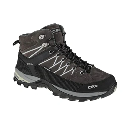 Afbeelding van CMP Rigel MID Trekking Shoes WP Outdoorschoenen, Heren, Maat: 40, Grey Leer/ synthetisch