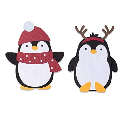 Afbeelding van Bigz die penguin friends Sizzix