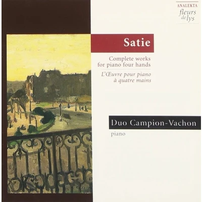 Afbeelding van Duo Campion Vachon Erik Satie: Complete Work For Piano Four Hands (CD)