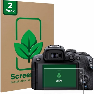 Afbeelding van ScreenLeaf Screenprotector voor Canon EOS R10 Duurzame schermbescherming Folie Beschermfolie transparant (2 Stuks)