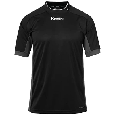 Afbeelding van Kempa Prime Sport Tshirt, Heren, Maat: Medium, Schwarz anthra