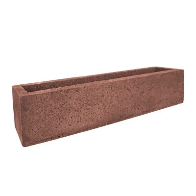 Afbeelding van Fiora Block 100x20x20cm corten/bruin