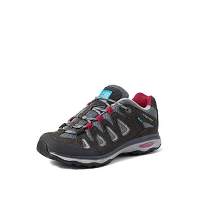 Afbeelding van Karrimor Isla Weathertite dames trekking en wandelschoenen, zwart C roze.
