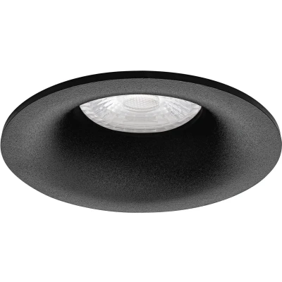 Afbeelding van Premium Inbouwspot Markus Zwart Verdiepte ronde spot Extra Warm Wit (2700K) Met Philips LED