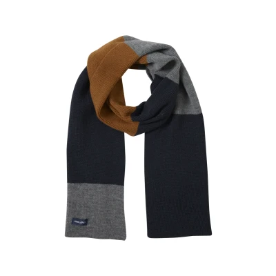 Afbeelding van Blend Earnest Sjaal, Heren, Maat: One Size, Dress blues