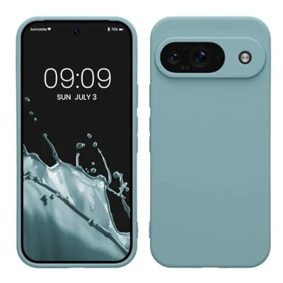 Afbeelding van kwmobile telefoonhoesje geschikt voor Google Pixel 9 Hoesje smartphone Precisie camera uitsnede In antieksteen