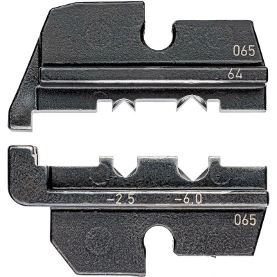 Image de KNIPEX 97 49 64 matrices de sertissage pour connecteurs ABS