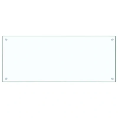 Image de vidaXL Dosseret de cuisine Transparent 100x40 cm Verre trempé249475