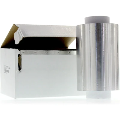 Afbeelding van Comair Aluminiumfolie smal Zilver (250m x12 cm x15 my)