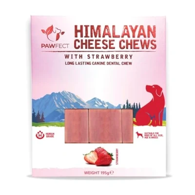Afbeelding van Pawfect Chew Aardbei 3 x 65 gr.