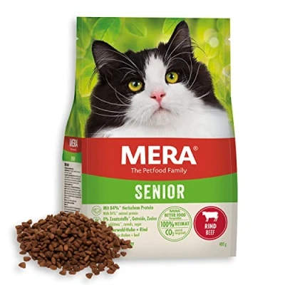 Afbeelding van Mera Katten Senior 2kg Rund