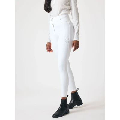 Image de PS of Sweden Pantalon d&#039;Équitation Charlotte Full Grip BlancVendu par Agradi