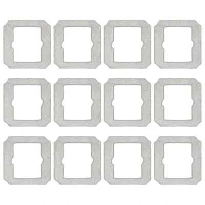 Afbeelding van Dxyue Lot de 12 serpillères rechange pour mini robot ECOVACS Winbot Numéro pièce W CC02 0012