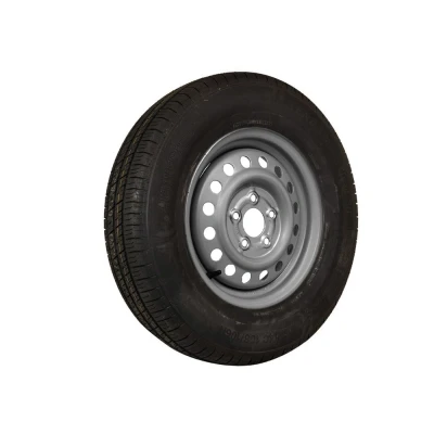 Afbeelding van Caravan band met velg 195 R14C steek 5x112