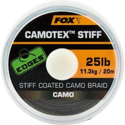 Afbeelding van Fox Edges Camotex Stiff Coated Camo Braid 20m Maat : 20lb