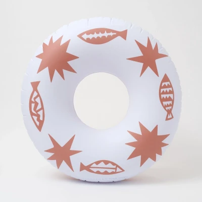 Afbeelding van Sunnylife Pool Floats Zwemband De Playa Coral Boilogisch Afbreekbaar Orange / Plastic