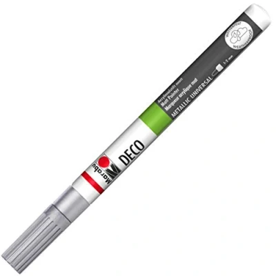 Afbeelding van Deco painter 1 2 mm Zilver