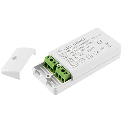 Afbeelding van ChiliTec Led transformator, 230 V naar 12 V, W, 1 A, stroomvoorziening voor laagspanningslampen