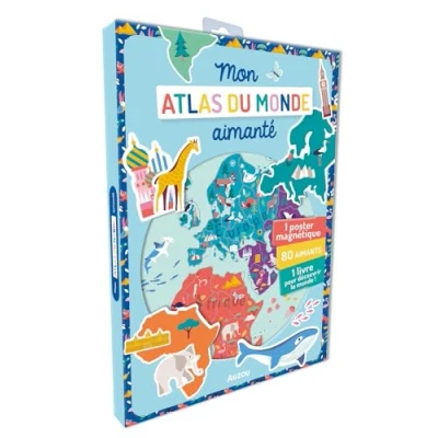 Afbeelding van MON ATLAS DU MONDE AIMANTE