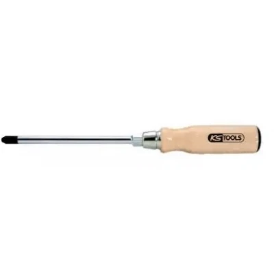Afbeelding van KS Tools, Schroevendraaiers, ERGOTORQUE HOUT Schroevendraaier (Phillipps kruissleuf (PH))
