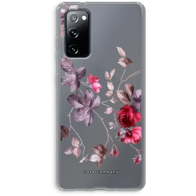 Afbeelding van Case Company® hoesje geschikt voor Samsung Galaxy S20 FE / 5G Mooie bloemen Soft Cover Telefoonhoesje Bescherming aan alle Kanten en Schermrand