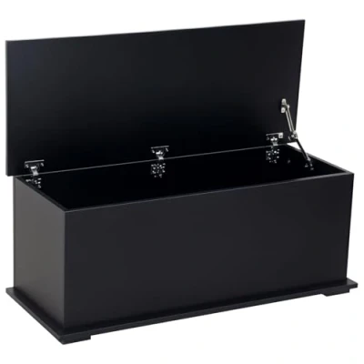 Afbeelding van HOMCOM Opbergkoffer speelgoedkist dim. 100L x 40B 40H cm spaanplaat