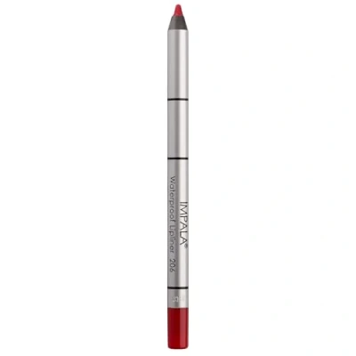 Afbeelding van Impala lippenstift, crèmig, waterbestendig, kleur 206, rood, permanente langdurige lippenstift