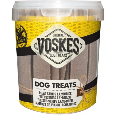 Afbeelding van Voskes Emmer Vleesstrips Lam 600 gr