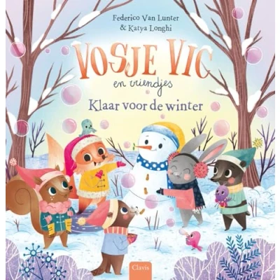 Afbeelding van Uitgeverij clavis vosje vic klaar voor de winter