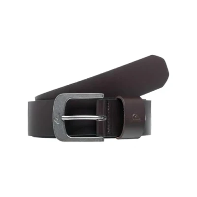 Afbeelding van Quiksilver The Everydaily 3 Leather Riem Chocolate