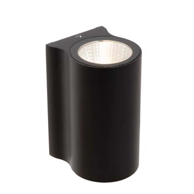 Afbeelding van Lucide AKRA Wandlamp Binnen/Buiten LED 1x6W 2700K IP54 Zwart