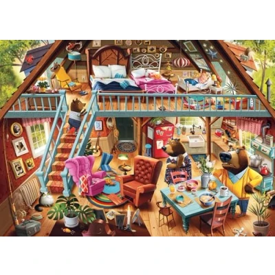 Afbeelding van Ravensburger Goldilocks Gets Caught! Puzzel met 1000 stukjes voor volwassenen en kinderen vanaf 12 jaar