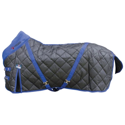 Image de Catago Couverture d&#039;Écurie 300g Noir/Bleu 135/185