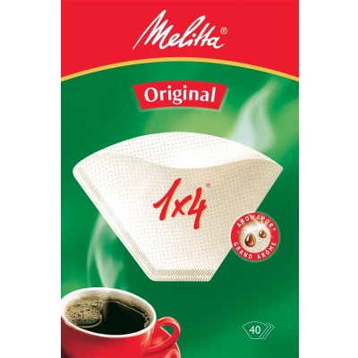 Afbeelding van Melitta Koffiefilter 1 X 4, Pak Van 40 Stuks Filterzak