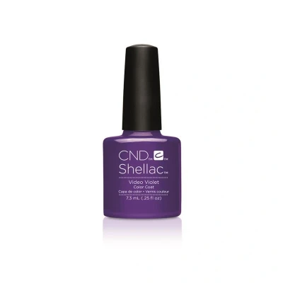 Afbeelding van CND Colour Shellac Gellak Video Violet 7,3 ml