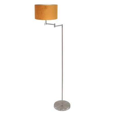 Afbeelding van Mexlite vloerlamp Bella staal metaal 45 cm E27 fitting 3877ST