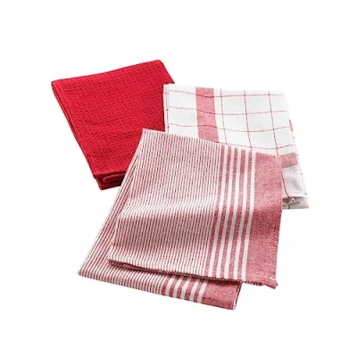 Afbeelding van zachtheid interieur theedoek, rood, 50 x 70 cm