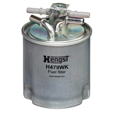 Afbeelding van HENGST FILTER H479WK Brandstoffilter Pijpfilter NISSAN: Qashqai / Qashqai+2 I, NV200 Box Body Estate, I Van, RENAULT: Koleos
