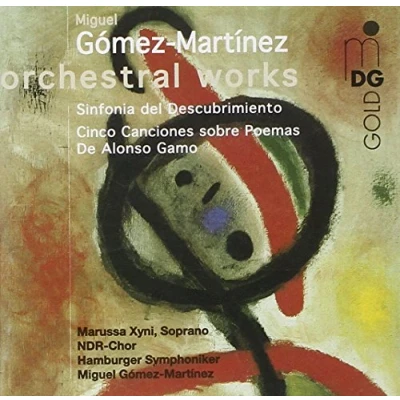 Afbeelding van Hamburger Symphoniker, Miguel Gómez Martinez Martinez: Orchestral Works (CD)