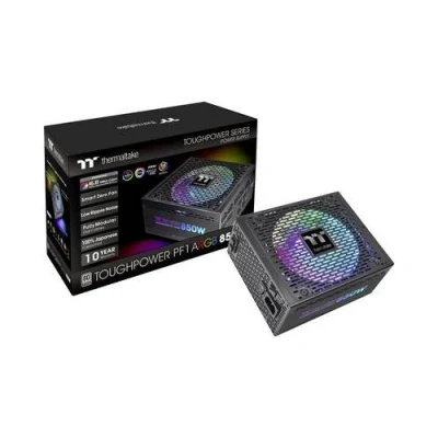 Image de Thermaltake POWER PF1 ARGB 850 TT Premium Edition alimentation électrique (interne) ATX12V 80 PLUS Platinum Watt PFC active noir